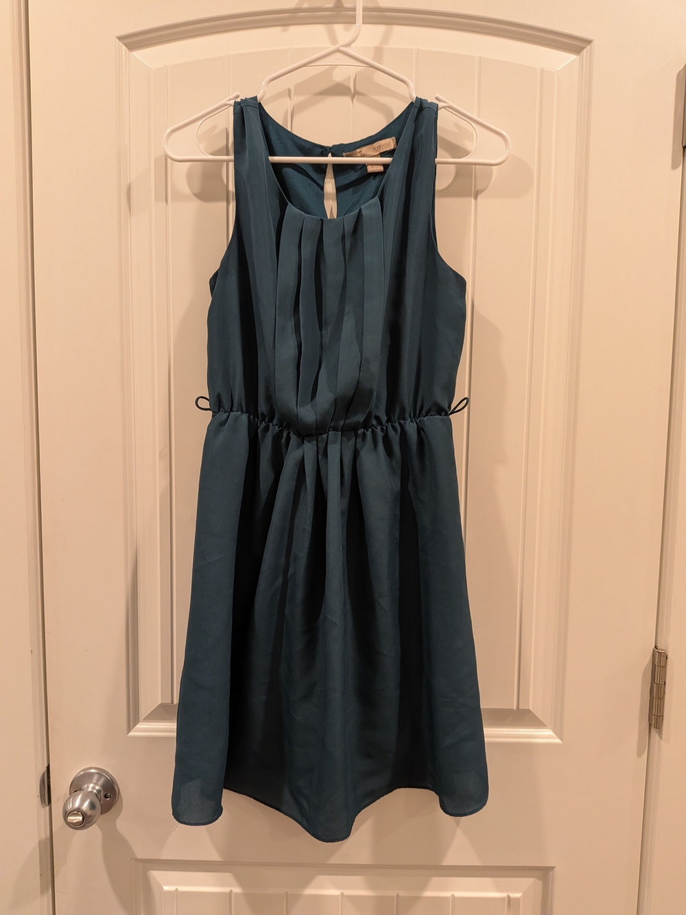Forever 21 Teal Sleeveless Dress